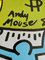 Keith Haring, Andy Mouse, 1986, Paper 6