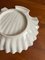 Large Shell-Shaped Dish in White Porcelain, 1960s 3