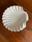 Large Shell-Shaped Dish in White Porcelain, 1960s 9
