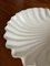 Large Shell-Shaped Dish in White Porcelain, 1960s 8