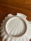 Large Shell-Shaped Dish in White Porcelain, 1960s 2
