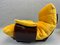 Fauteuil Vintage Jaune par Michel Ducaroy pour Ligne Roset 10