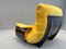 Fauteuil Vintage Jaune par Michel Ducaroy pour Ligne Roset 28
