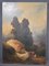 El convoy al pie de las rocas, década de 1800, óleo sobre lienzo, Imagen 1