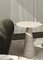 Luna Travertine Side Table by Stonemarble 1