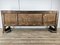 Art Deco Sideboard in Mahogany and Maple with Black Glass and Brass Finishes by Osvaldo Borsani for La Permanente Mobili Cantù, 1950, Image 33