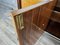 Art Deco Sideboard in Mahogany and Maple with Black Glass and Brass Finishes by Osvaldo Borsani for La Permanente Mobili Cantù, 1950 20