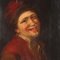 Laughing Face, Oil Painting, Framed 3