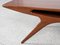 Dänischer Mid-Century Smile Couchtisch aus Teak, Johannes Andersen für Silkeborg zugeschrieben 8