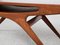 Dänischer Mid-Century Smile Couchtisch aus Teak, Johannes Andersen für Silkeborg zugeschrieben 9