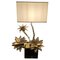 Floral Table Lamp from Maison Jansen, France 1970s, Image 1