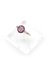 Art Deco Zielring aus Rubin 4