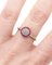 Art Deco Zielring aus Rubin 2