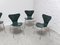 Serie 7 Stühle von Arne Jacobsen für Fritz Hansen, 1971, 5er Set 4