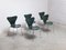 Serie 7 Stühle von Arne Jacobsen für Fritz Hansen, 1971, 5er Set 5