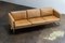 CH-103 Drei-Sitzer Ledersofa von Hans J. Wegner für Carl Hansen & Søn, 1970er 5