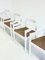 Carimate Stones Chairs attributed to Vico Magistretti in Wit, Set of 4, Image 8