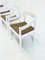 Carimate Stones Chairs attributed to Vico Magistretti in Wit, Set of 4, Image 10