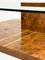 Vintage Coffee Table with Burl Wood from Smania, Image 13