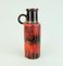 Vintage Vase Modèle 401-28 Lava Drip Glaze Shades of Orange and Brown de Scheurich, 1970s 1