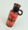 Vintage Vase Modèle 401-28 Lava Drip Glaze Shades of Orange and Brown de Scheurich, 1970s 4