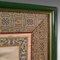 Tall Vintage Art Deco Embroidered Panel with Oriental Silk Cotton Needlepoint Scene, 1930s, Image 9