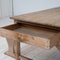 Large Table and Benches, 1890, Set of 3 7