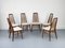Eva Teak Stühle von Niels Koefoed für Koefoeds Hornslet, 1960er, 6er Set 5