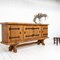 Primitive Elm Sideboard, 1960s 7