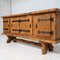 Primitive Elm Sideboard, 1960s 4