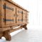 Primitive Elm Sideboard, 1960s 9