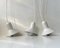 Minimalist White Confetti Pendant Lamps by Claus Bonderup for Focus, 1970s, Set of 3, Image 3