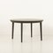 Table de Salle à Manger à Rallonge Circulaire en Teck Verni Noir par Ole Hald pour Gudme Mobelfabrik, Danemark, 1960s 10