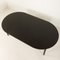 Table de Salle à Manger à Rallonge Circulaire en Teck Verni Noir par Ole Hald pour Gudme Mobelfabrik, Danemark, 1960s 5