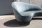 Italian Bomerang Sofa Cesare Lacca in Blue Velvet attributed to Cesare Lacca, 1950s 9