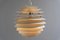 PH Louvre Pendant by Poul Henningsen, 1957 8