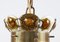 Brutalist Ceiling Lamp by Felipe Delfinger for Feders, 1970s 14