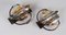 Brutalist Wall Lights, Germany, 1970s, Set of 2 1