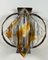 Brutalist Wall Lights, Germany, 1970s, Set of 2 12