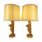 Italian Vase Lamps in Gilded Wood, 1700s, Set of 2, Image 5
