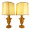 Italian Vase Lamps in Gilded Wood, 1700s, Set of 2, Image 4