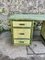 Green Rattan Desk, 1960s, Image 6