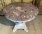 Mesa de centro Gueridon francesa blanqueada, década de 1850, Imagen 10