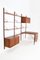 Danish Royal System Shelving System with Dining Table in Teak by Poul Cadovius for Cado, 1960s, Image 2
