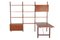 Dänisches Royal System Regalsystem mit Esstisch aus Teak von Poul Cadovius für Cado, 1960er 1