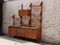 Mid-Century Wall Unit in Teak, 1960s 3