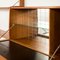 Freestanding 3-Bay Wall Unit with Bar Cabinet in Teak by John Texmon for Ergo, Norway, 1960s, Image 19