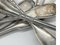 Silver-Plated Soup Cutlery Set with Spoons, Fork and Ladle from Christofle, France, 1900s, Set of 13 2