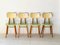 Dining Chairs from Ton, 1960, Set of 4 1