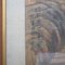 Arte de pared escénico oriental, años 70, madera y lienzo, Imagen 7